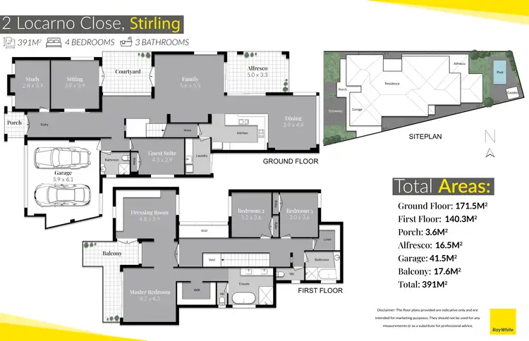 Floorplan of Homely house listing, 2 Locarno Close, Stirling WA 6021