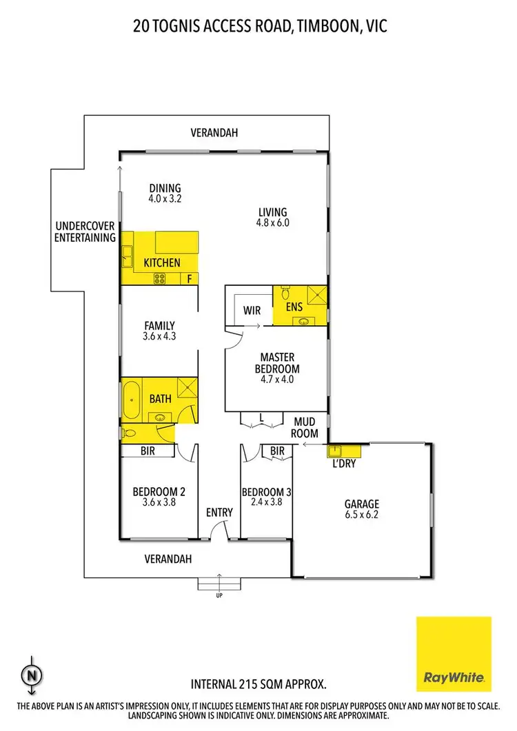 Floorplan of Homely house listing, 20 Tognis Access, Timboon VIC 3268