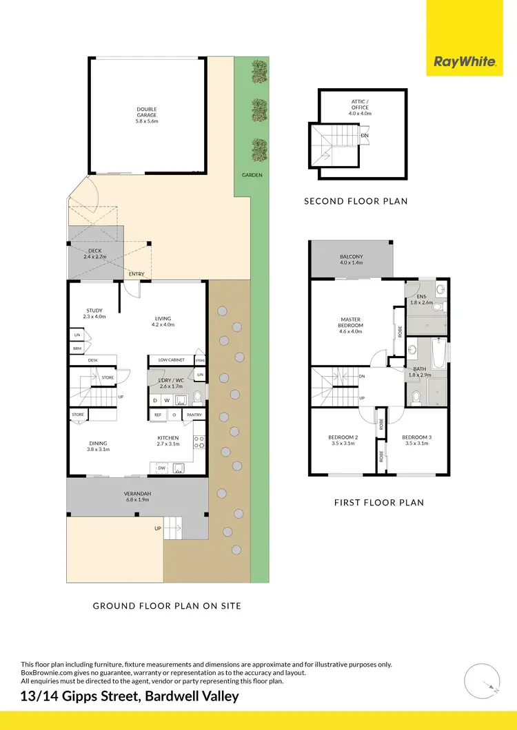 Floorplan of Homely townhouse listing, 13/14 Gipps Street, Bardwell Valley NSW 2207