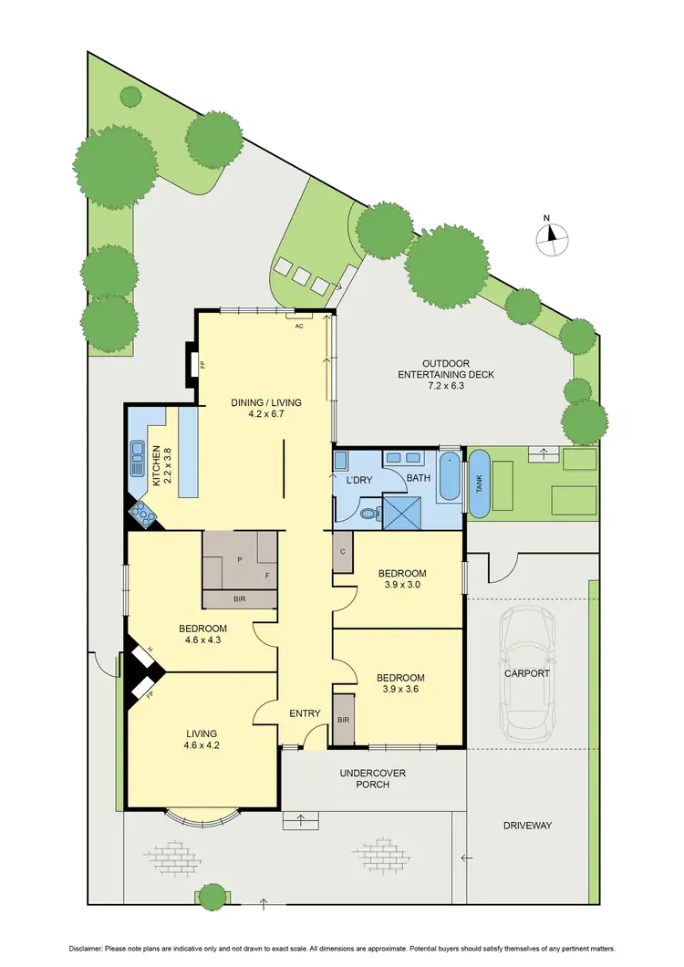 Floorplan of Homely house listing, 139 Brunswick Road, Brunswick VIC 3056