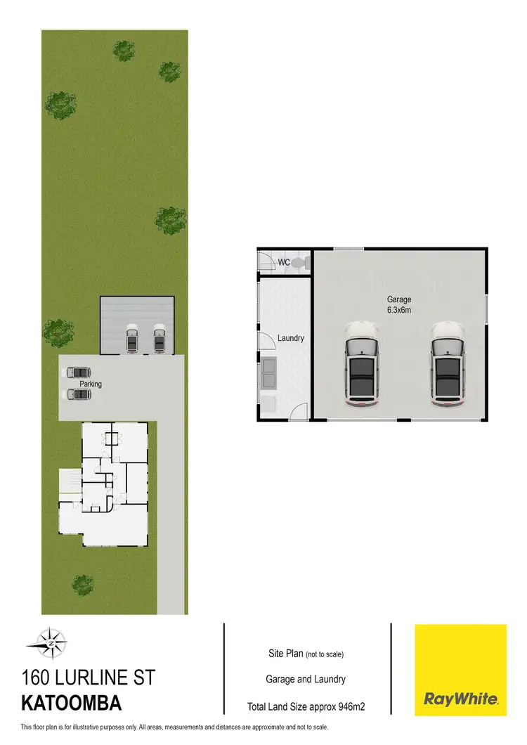 Floorplan of Homely semi-detached listing, 160 Lurline Street, Katoomba NSW 2780