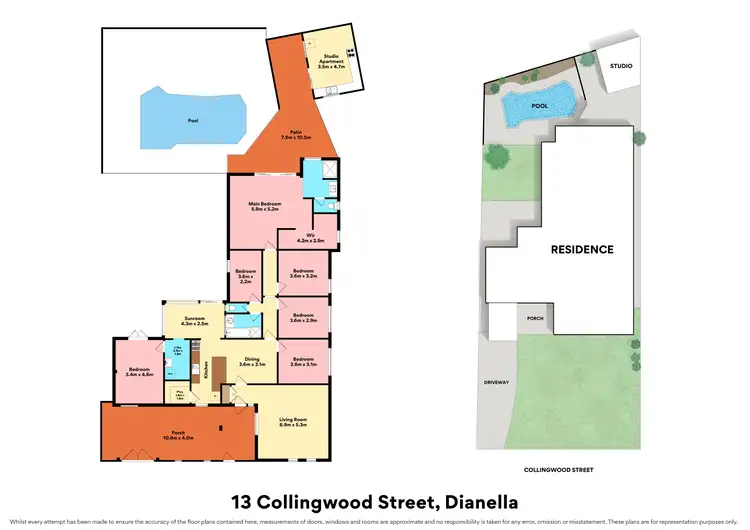 Floorplan of Homely house listing, 13 Collingwood Street, Dianella WA 6059