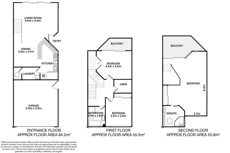 Floorplan of Homely townhouse listing, 4/7 Weatherly Close, Nelson Bay NSW 2315