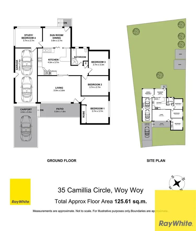 Floorplan of Homely house listing, 35 Camellia Circle, Woy Woy NSW 2256