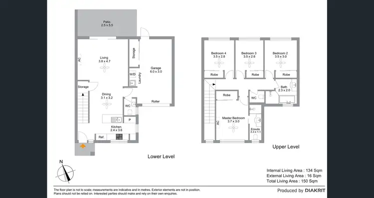 Floorplan of Homely townhouse listing, 30/1-49 Lavender Drive, Griffin QLD 4503