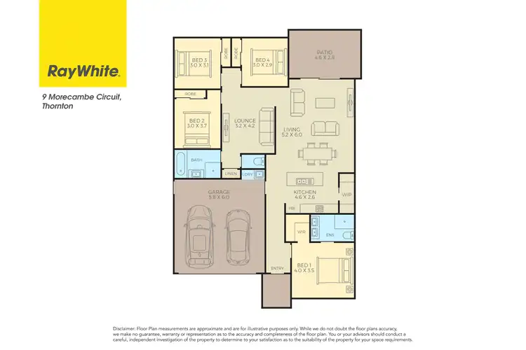 Floorplan of Homely house listing, 9 Morecambe Circuit, Thornton NSW 2322