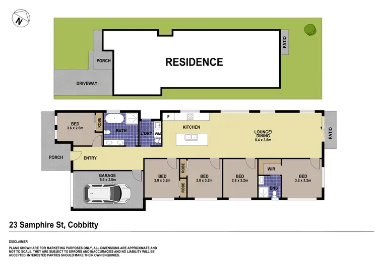 Floorplan of Homely house listing, 23 Samphire Street, Cobbitty NSW 2570