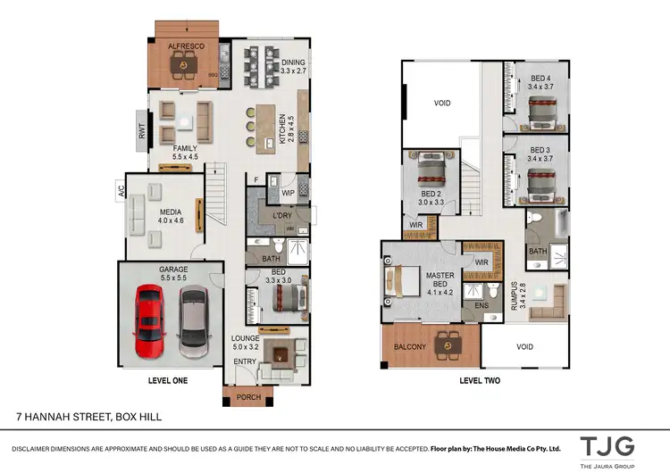 Floorplan of Homely house listing, 7 Hannah Street, Box Hill NSW 2765