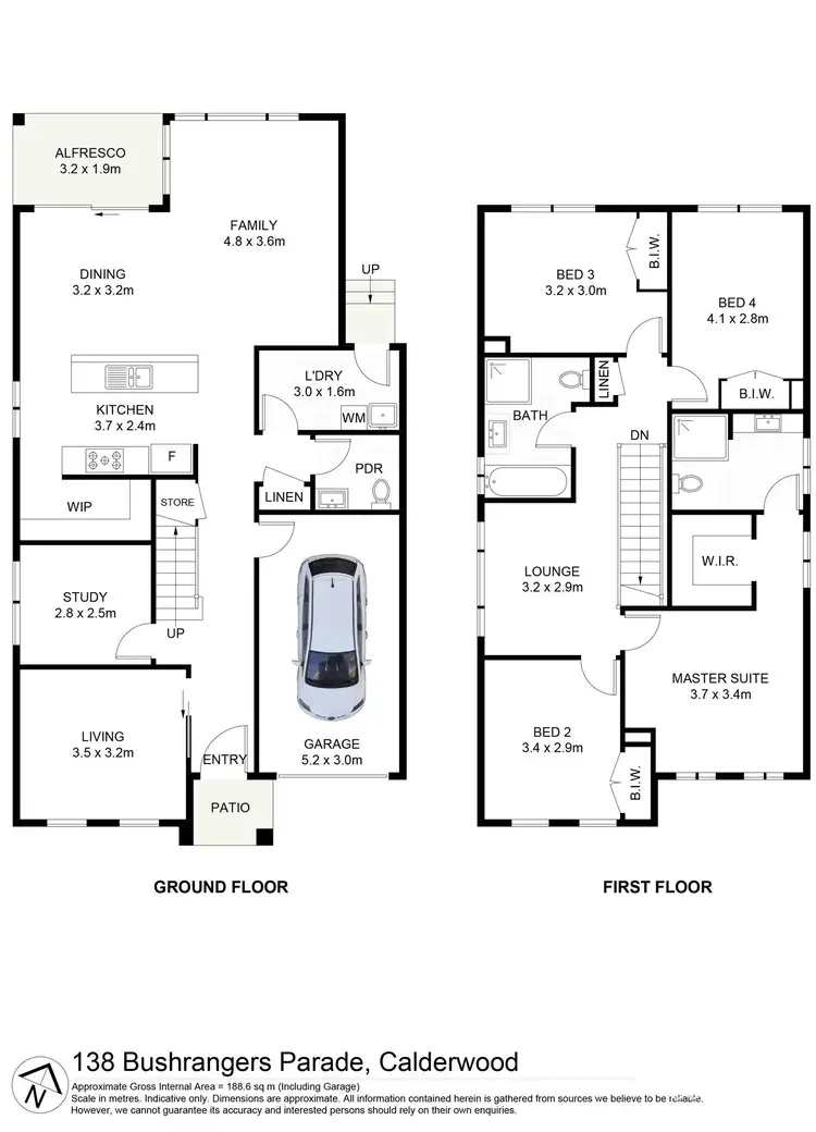 Floorplan of Homely house listing, 138 Bushranger Parade, Calderwood NSW 2527
