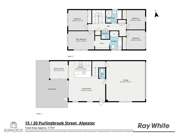 Floorplan of Homely townhouse listing, 15/20 Purlingbrook Street, Algester QLD 4115