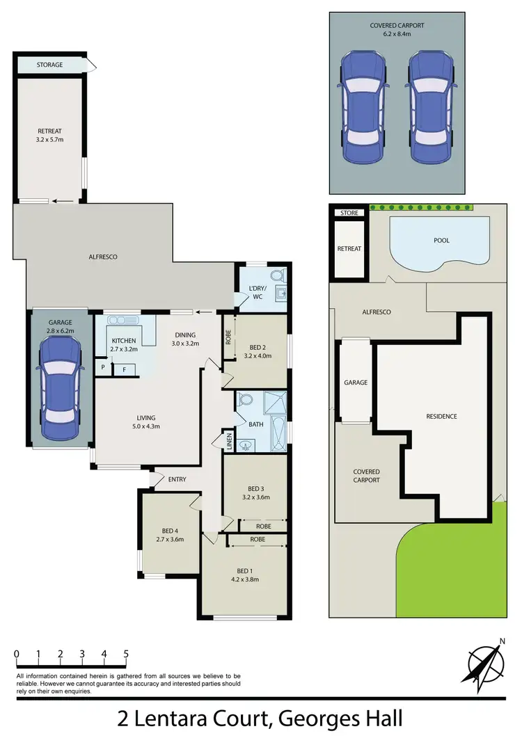 Floorplan of Homely house listing, 2 Lentara Court, Georges Hall NSW 2198