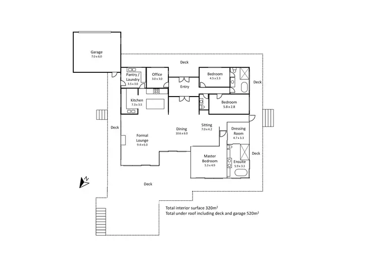 Floorplan of Homely house listing, 101 Jorden Road, Kalgan WA 6330