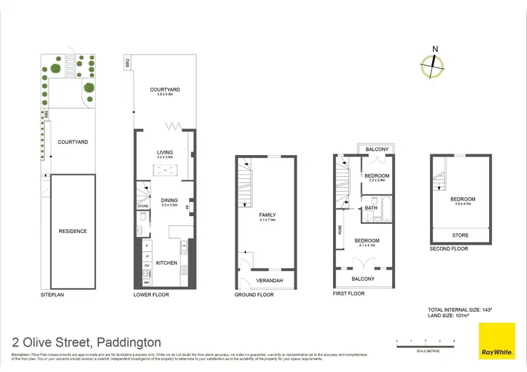 Floorplan of Homely house listing, 2 Olive Street, Paddington NSW 2021