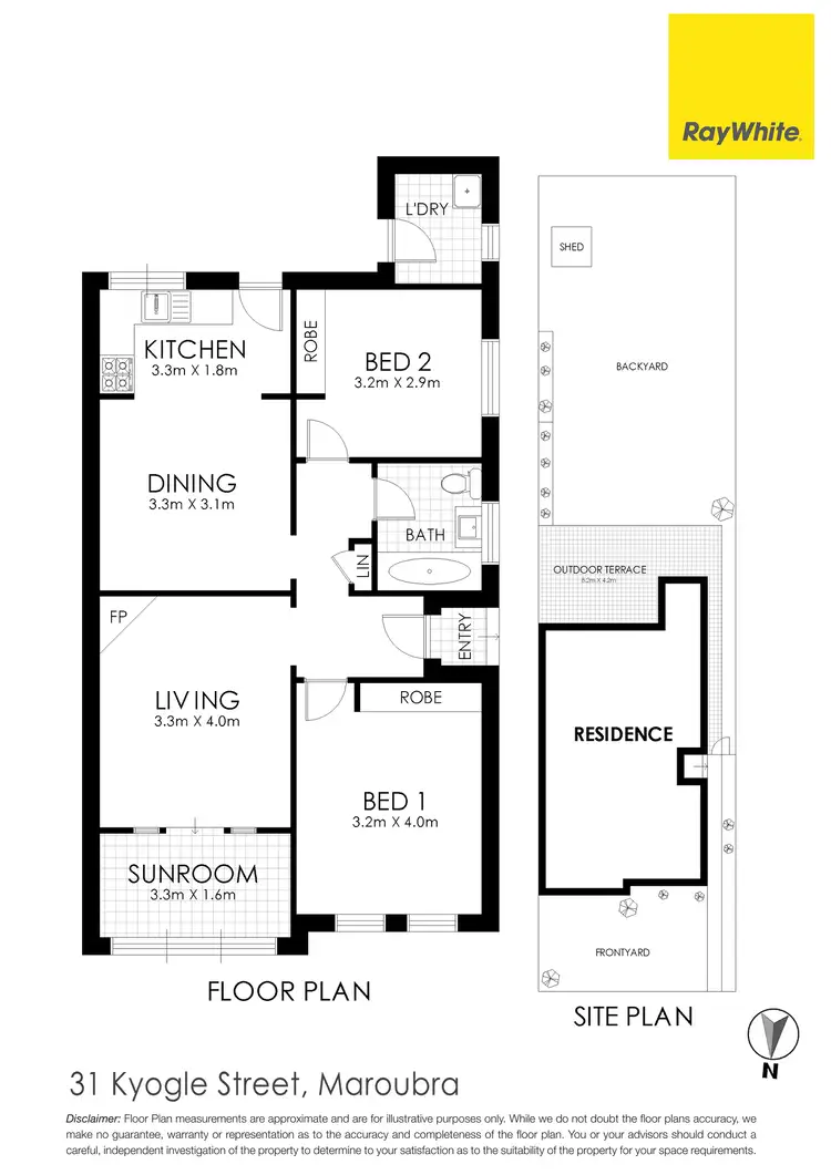 Floorplan of Homely house listing, 31 Kyogle Street, Maroubra NSW 2035