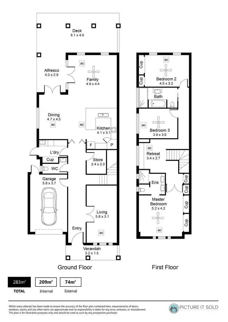 Floorplan of Homely house listing, 5A Brussels Street, Broadview SA 5083