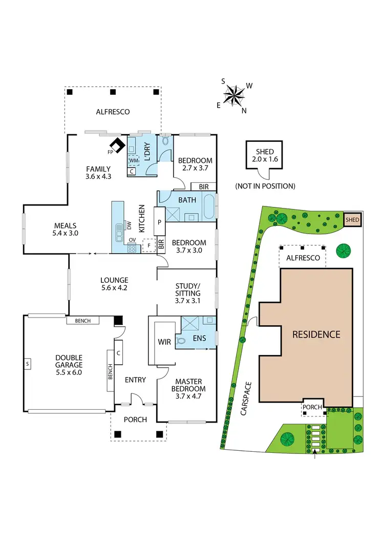 Floorplan of Homely house listing, 27 Everard Road, Mernda VIC 3754