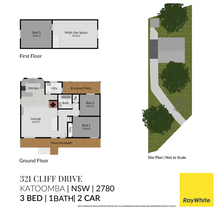 Floorplan of Homely house listing, 321 Cliff Drive, Katoomba NSW 2780