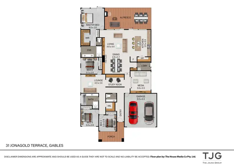 Floorplan of Homely house listing, 31 Jonagold Terrace (The Gables), Box Hill NSW 2765