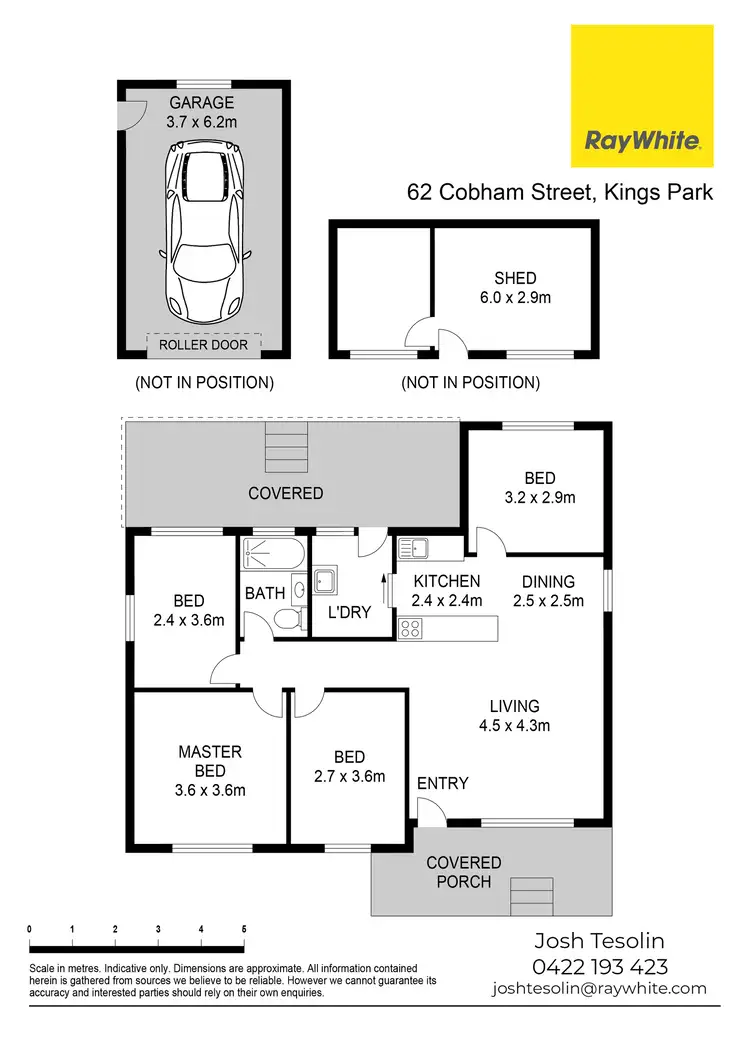 Floorplan of Homely house listing, 62 Cobham Street, Kings Park NSW 2148