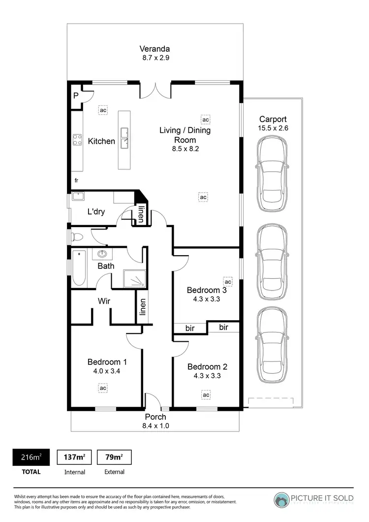 Floorplan of Homely house listing, 9 Springwood Way, Northgate SA 5085