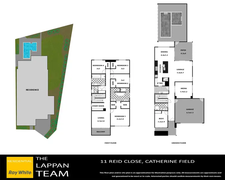 Floorplan of Homely house listing, 11 Reid Close, Catherine Field NSW 2557