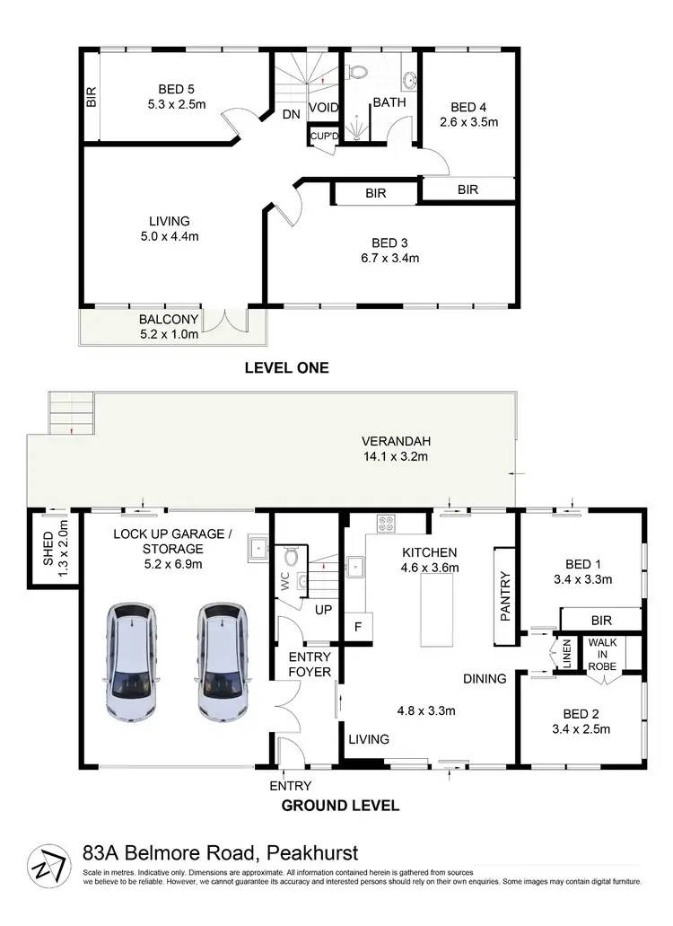 Floorplan of Homely house listing, 83a Belmore Road, Peakhurst NSW 2210