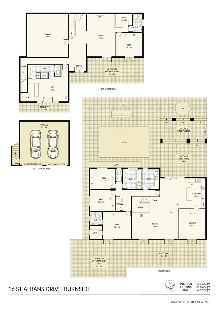 Floorplan of Homely house listing, 16 St Albans Drive, Burnside SA 5066