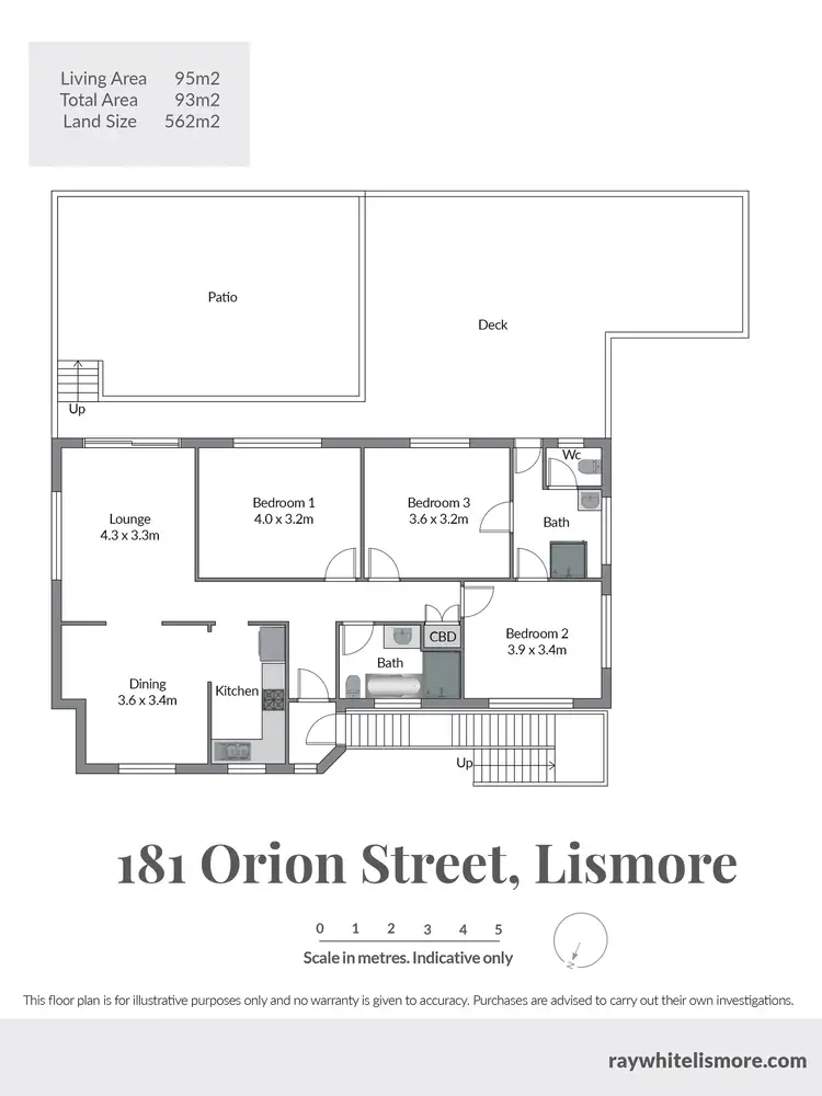 Floorplan of Homely house listing, 181 Orion Street, Lismore NSW 2480