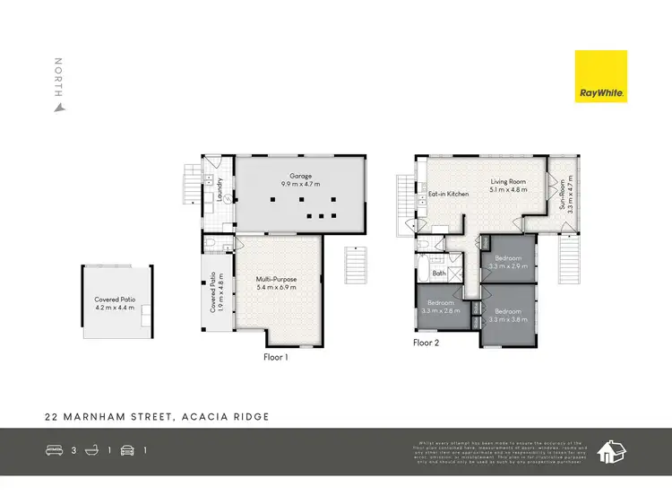 Floorplan of Homely house listing, 22 Marnham Street, Acacia Ridge QLD 4110