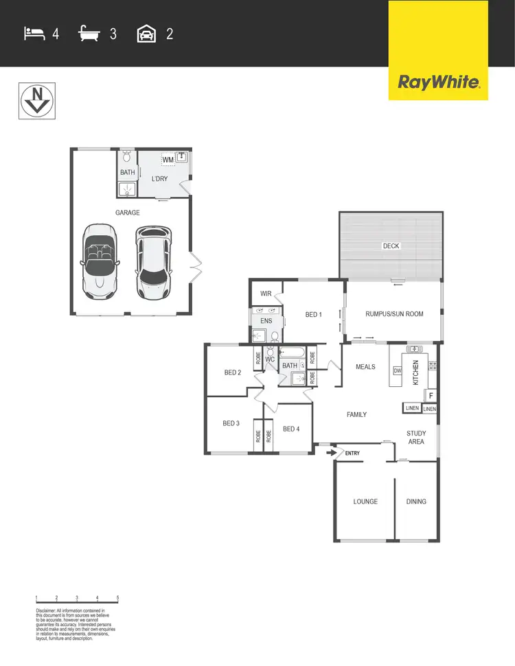Floorplan of Homely house listing, 14 Ashburton Circuit, Kaleen ACT 2617