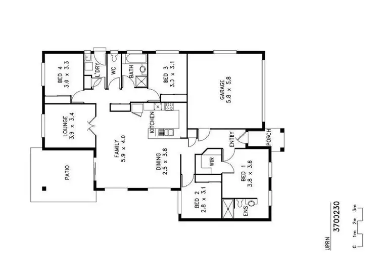 Floorplan of Homely house listing, 15 Wenlock Street, Rasmussen QLD 4815