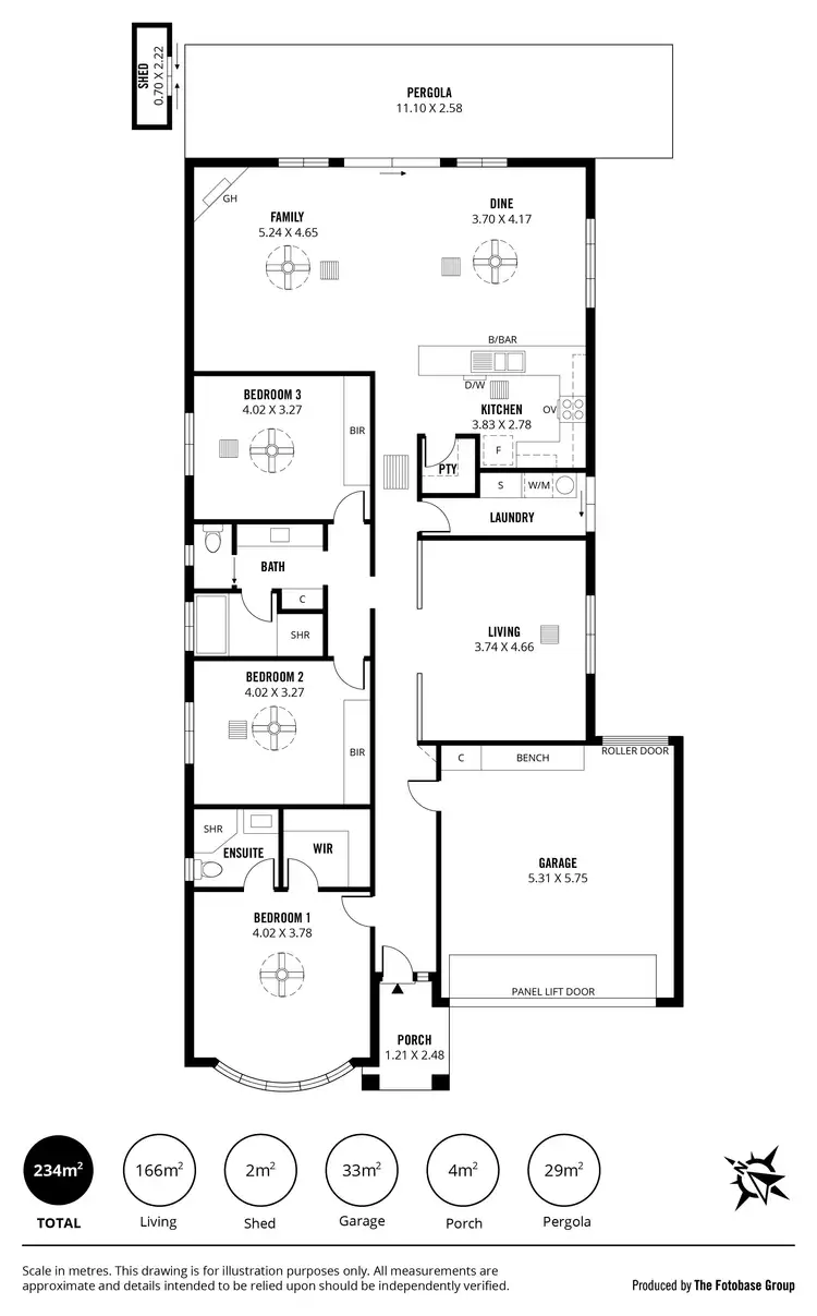 Floorplan of Homely house listing, 15 Mornington Place, Reynella SA 5161