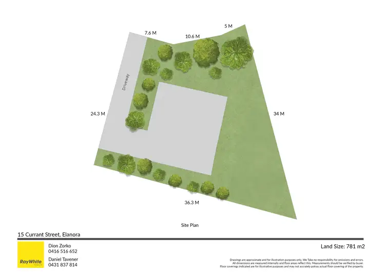 Floorplan of Homely land listing, 15 Currant Street, Elanora QLD 4221