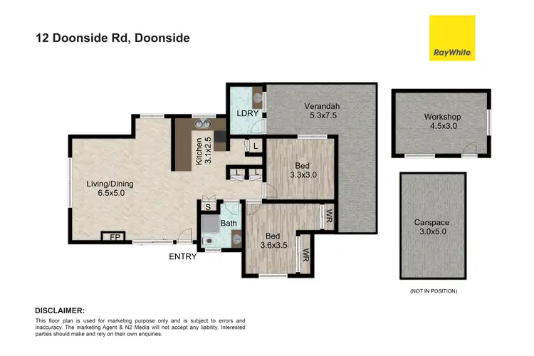 Floorplan of Homely house listing, 12 Doonside Road, Doonside NSW 2767