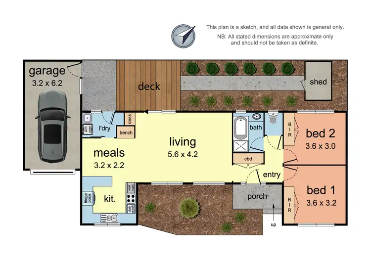 Floorplan of Homely unit listing, 3/64-66 Beaufort Road, Croydon VIC 3136