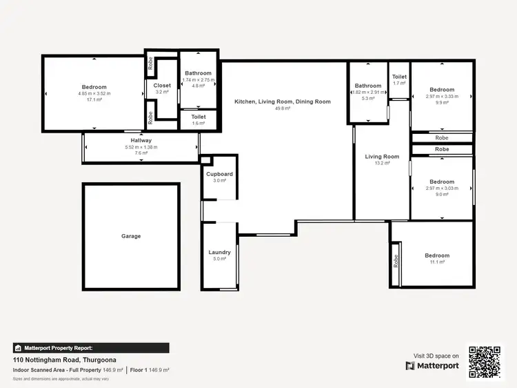 Floorplan of Homely other listing, 110 Nottingham Road, Thurgoona NSW 2640