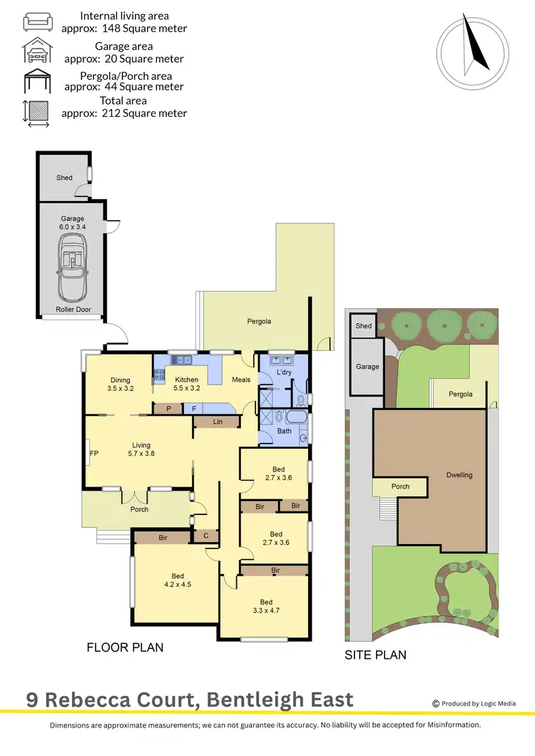 Floorplan of Homely house listing, 9 Rebecca Court, Bentleigh East VIC 3165