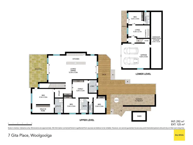 Floorplan of Homely house listing, 7 Gita Place, Woolgoolga NSW 2456
