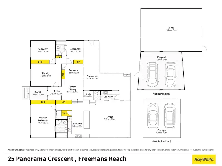 Floorplan of Homely house listing, 25 Panorama Crescent, Freemans Reach NSW 2756