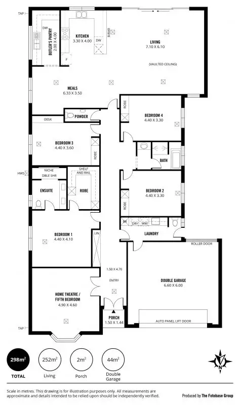 Floorplan of Homely house listing, 172 Bower Road, Semaphore Park SA 5019