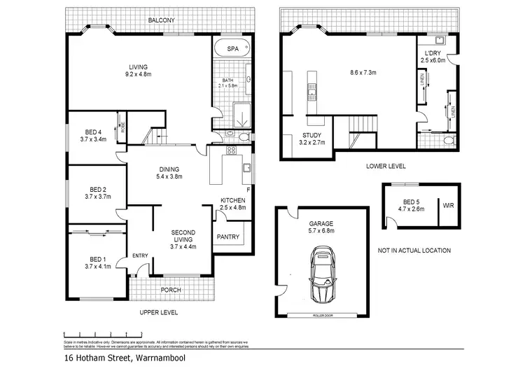 Floorplan of Homely house listing, 16 Hotham Street, Warrnambool VIC 3280