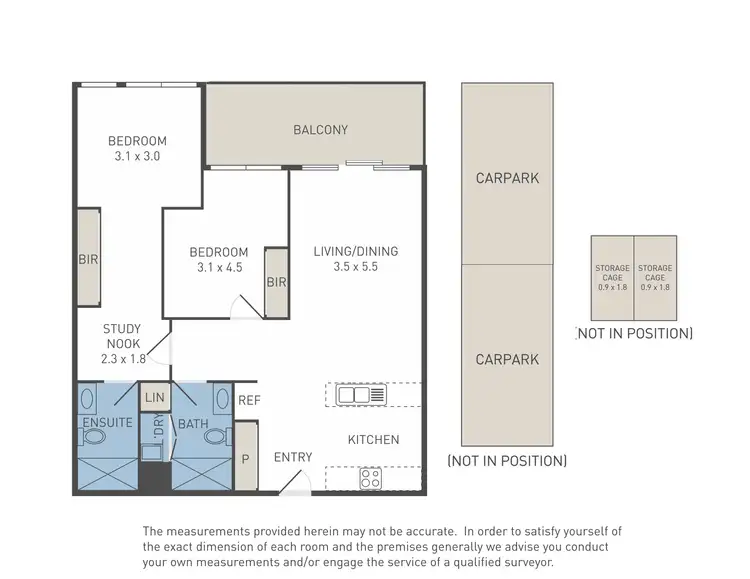 Floorplan of Homely apartment listing, 326/33 Quay Boulevard, Werribee South VIC 3030
