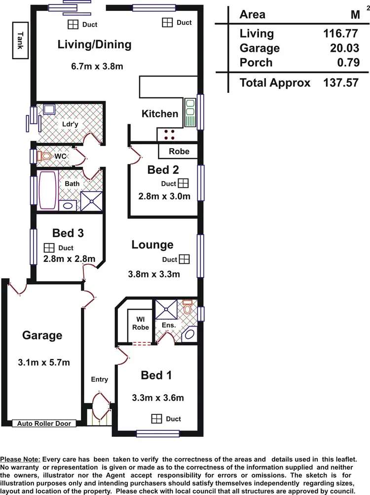 Floorplan of Homely house listing, 64 Strathaird Boulevard, Smithfield SA 5114
