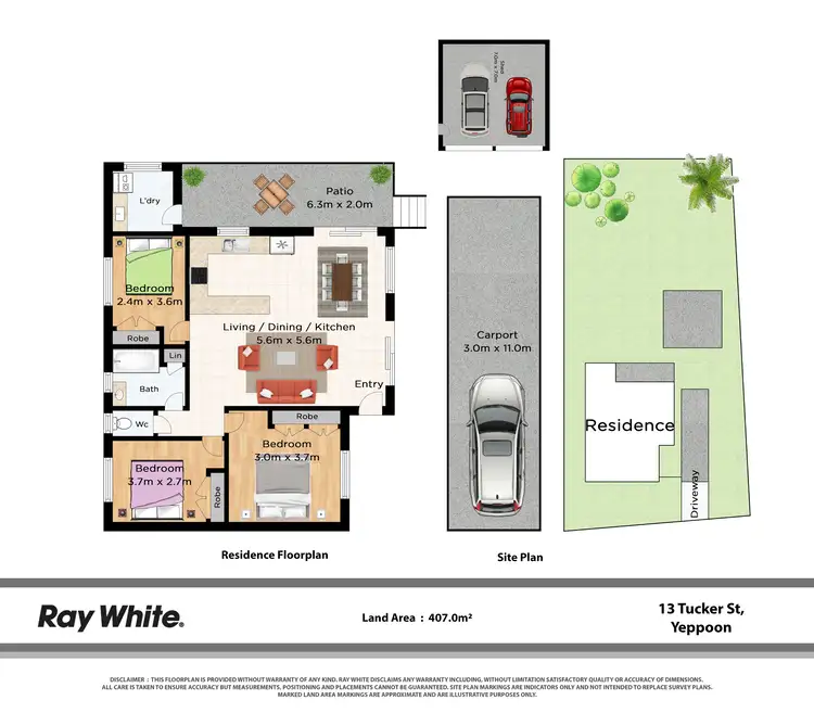 Floorplan of Homely house listing, 13 Tucker Street, Yeppoon QLD 4703