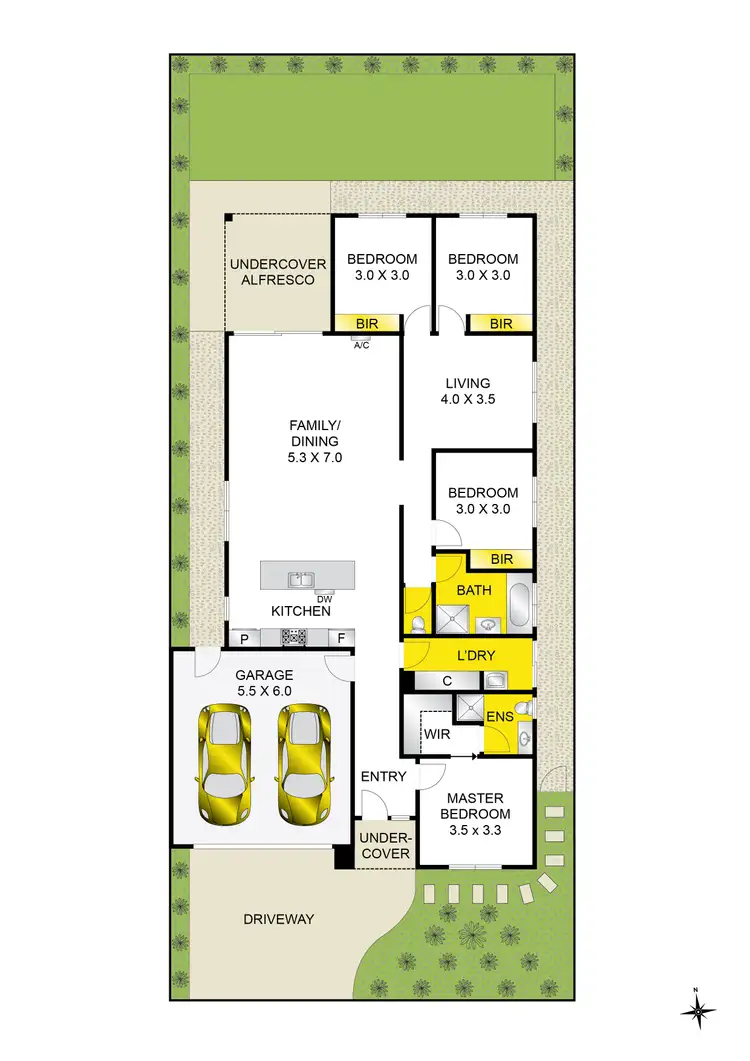 Floorplan of Homely house listing, 10 Ashfield Drive, Charlemont VIC 3217
