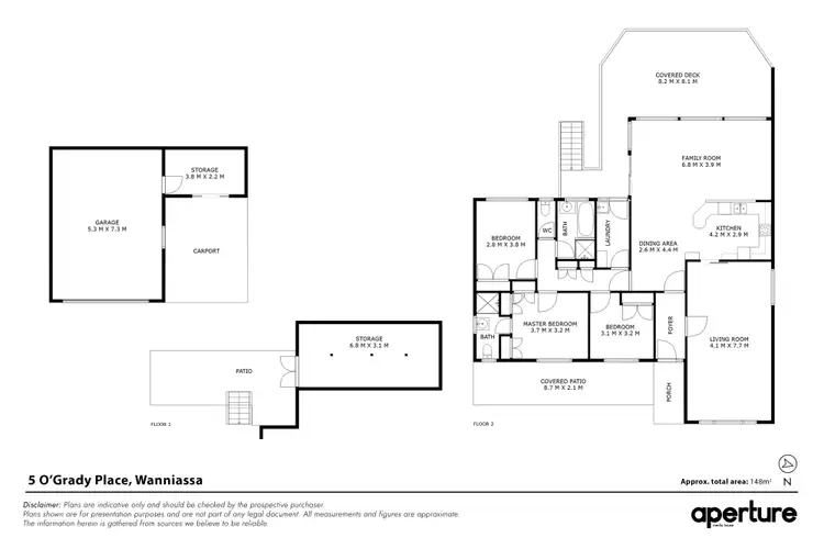 Floorplan of Homely house listing, 5 O'Grady Place, Wanniassa ACT 2903