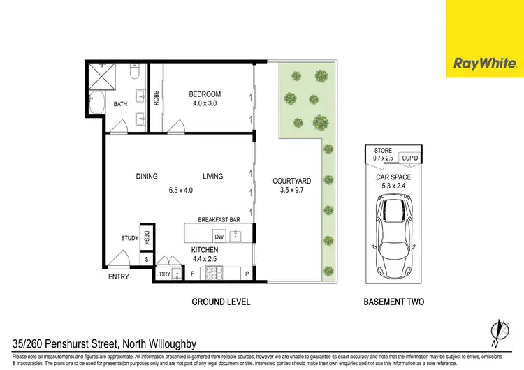 Floorplan of Homely unit listing, 35/260 Penshurst Street, Willoughby NSW 2068