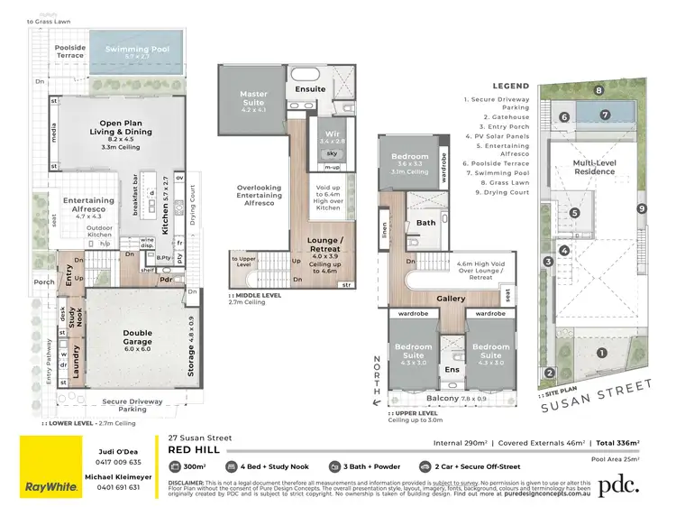 Floorplan of Homely house listing, 27 Susan Street, Red Hill QLD 4059