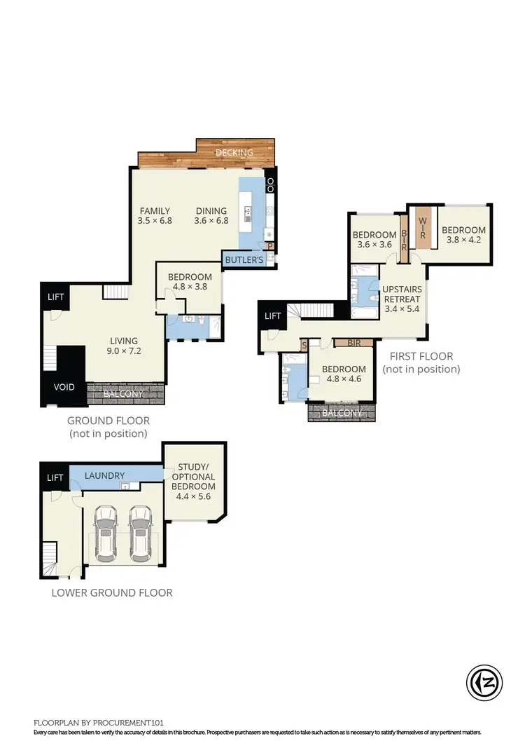 Floorplan of Homely house listing, 36 Hazel Drive, Templestowe Lower VIC 3107