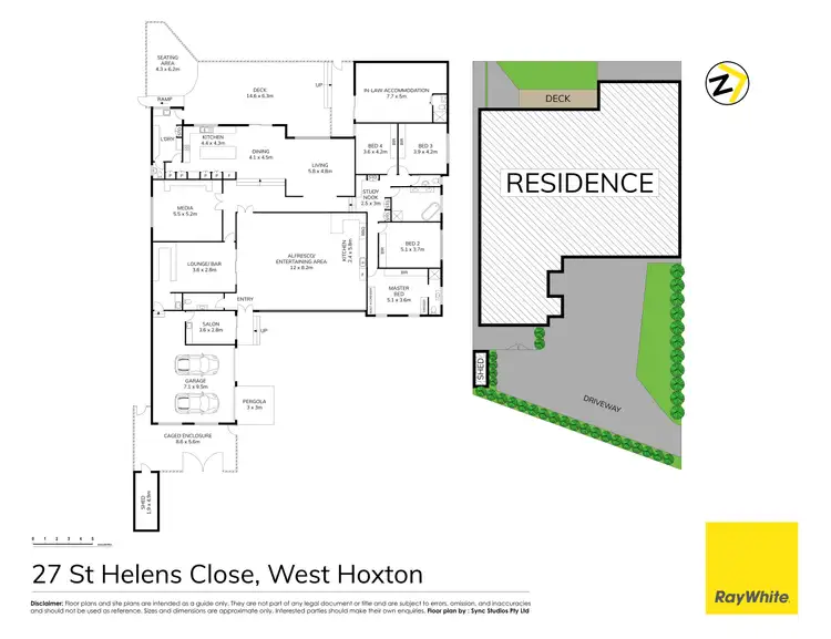 Floorplan of Homely house listing, 27 St Helens Close, West Hoxton NSW 2171